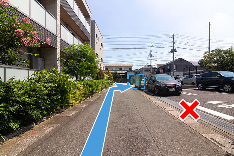 第二駐車場のご案内